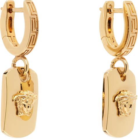 versace medusa earrings replica|versace medusa hoop earrings.